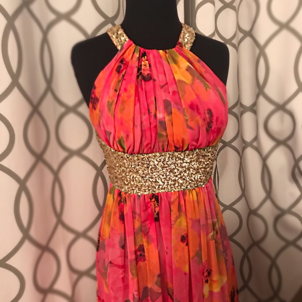 Floral Calvin Klein Formal dress